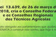 Aprovada Lei 13.639, de 26 de março de 2018